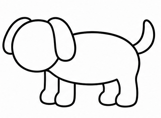 How to draw animals — step 5
