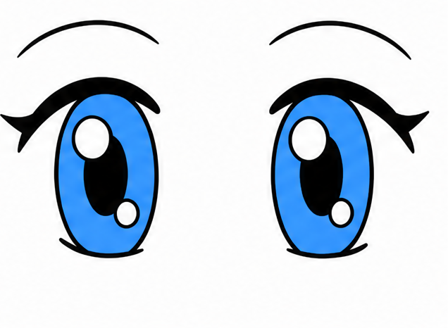 how to draw anime eyes drawing
