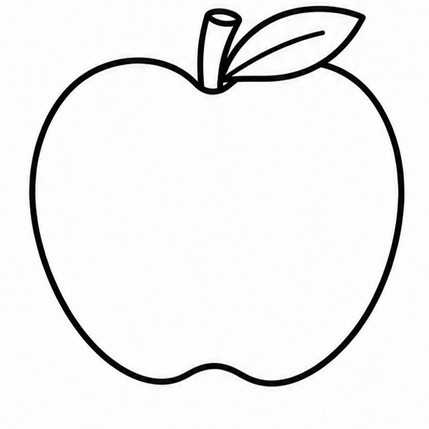 How to draw apple — step 5