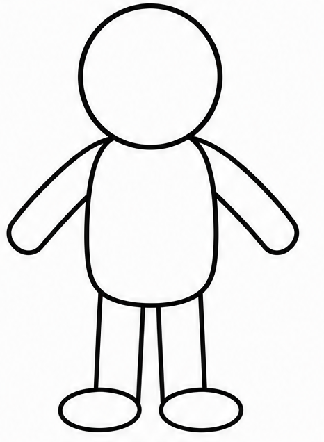 How to draw body — step 5
