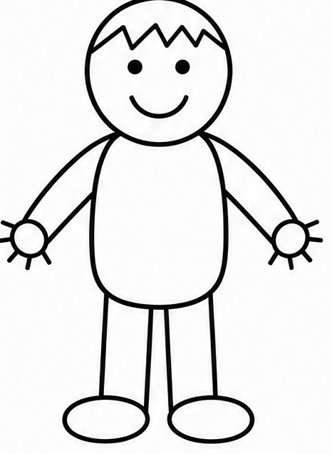 How to draw body — step 7