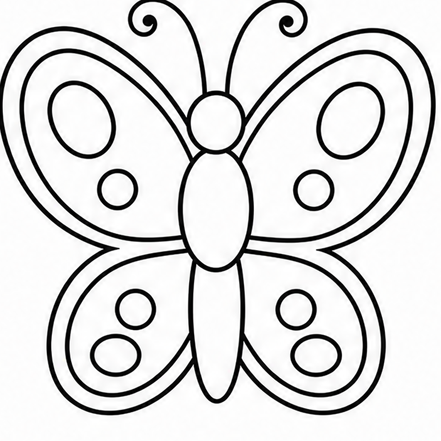 How to draw butterfly — step 8