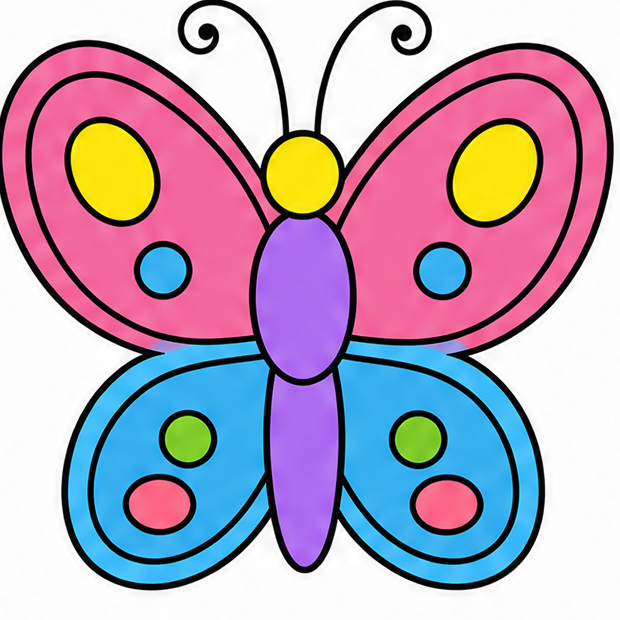 how to draw a butterfly drawing