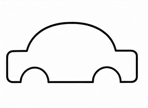 How to draw car — step 3