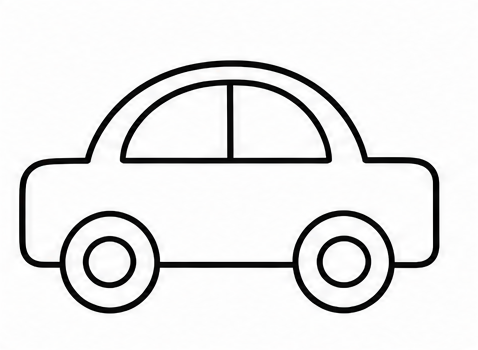How to draw car — step 6