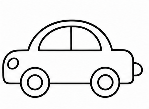 How to draw car — step 7