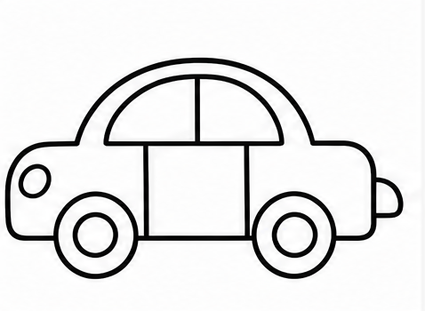 How to draw car — step 8