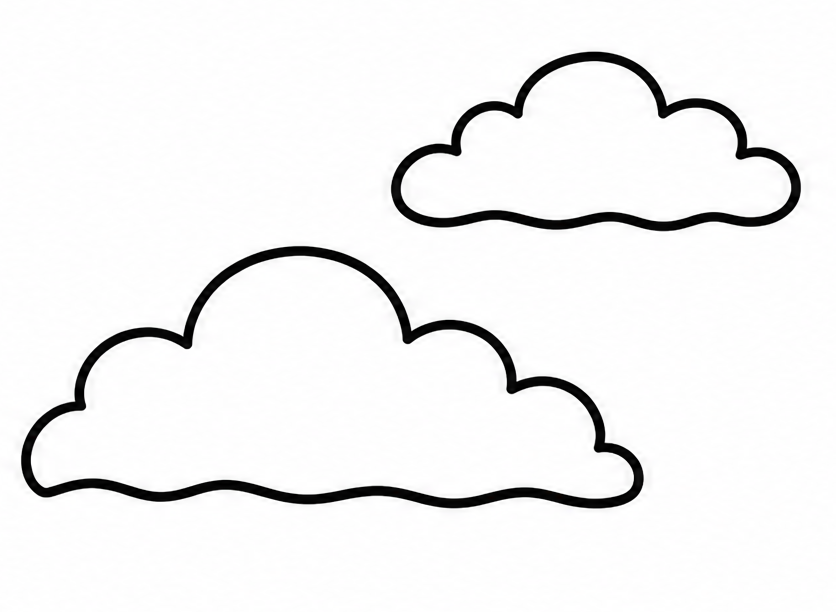How to draw clouds — step 5