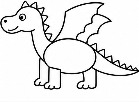 How to draw dragon — step 10