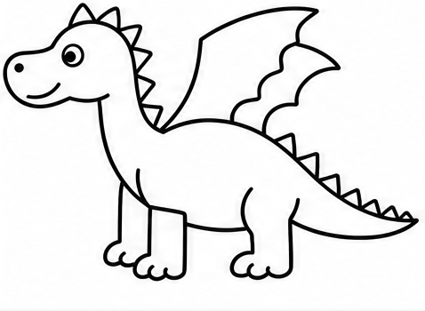 How to draw dragon — step 11