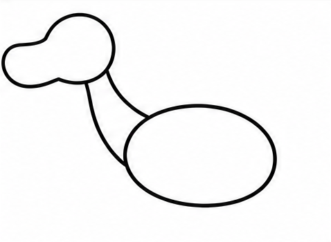 How to draw dragon — step 3