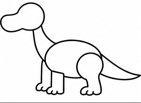 How to draw dragon — step 6