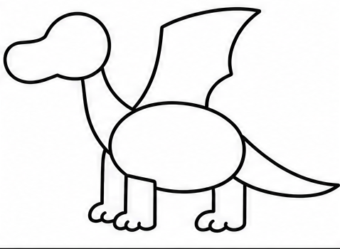 How to draw dragon — step 7
