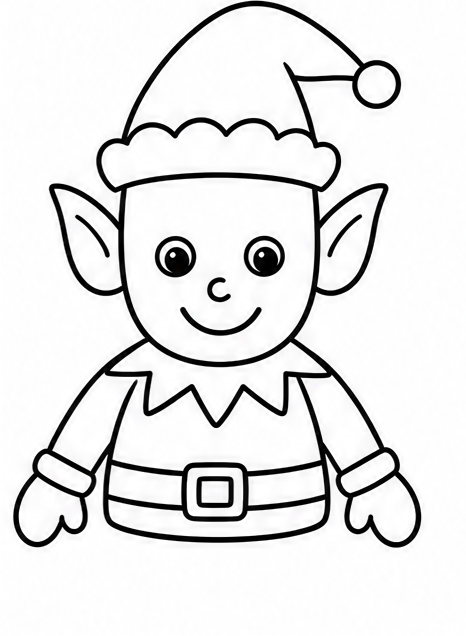 How to draw elf — step 7
