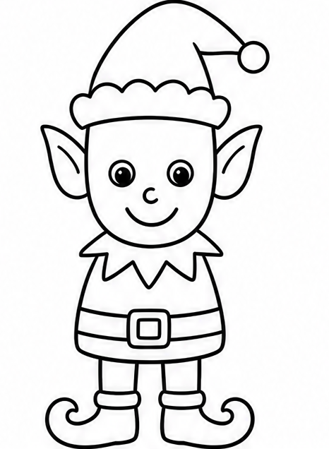 How to draw elf — step 8