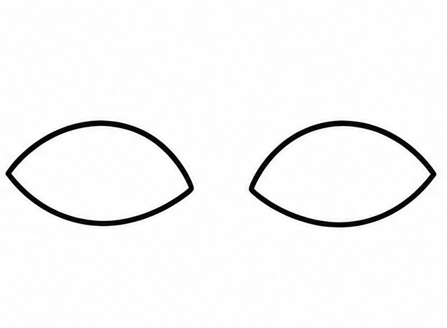 How to draw eyes — step 2