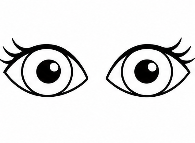 How to draw eyes — step 6