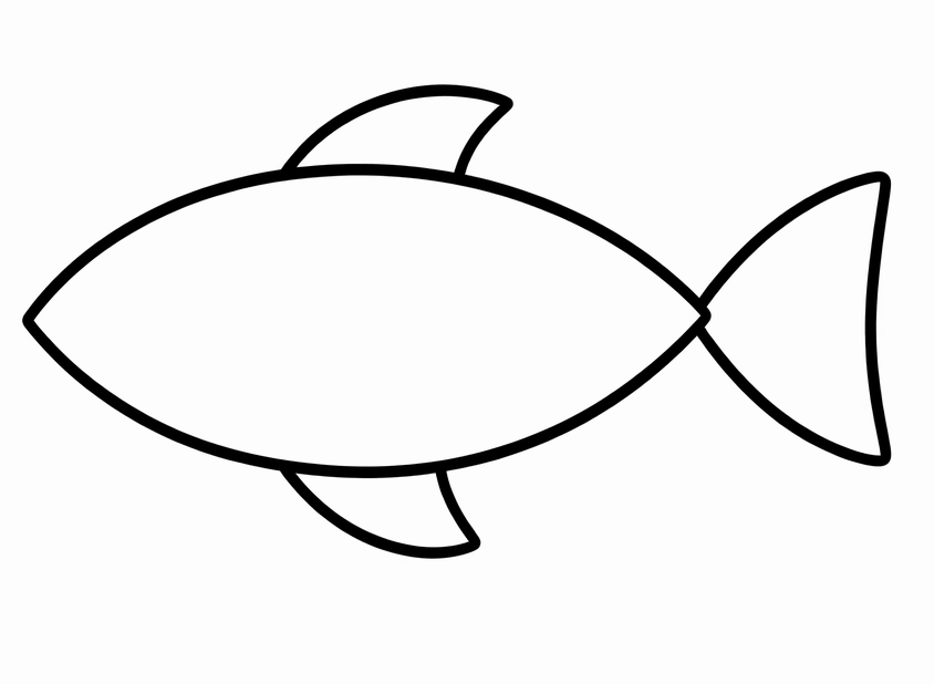 How to draw fish — step 3