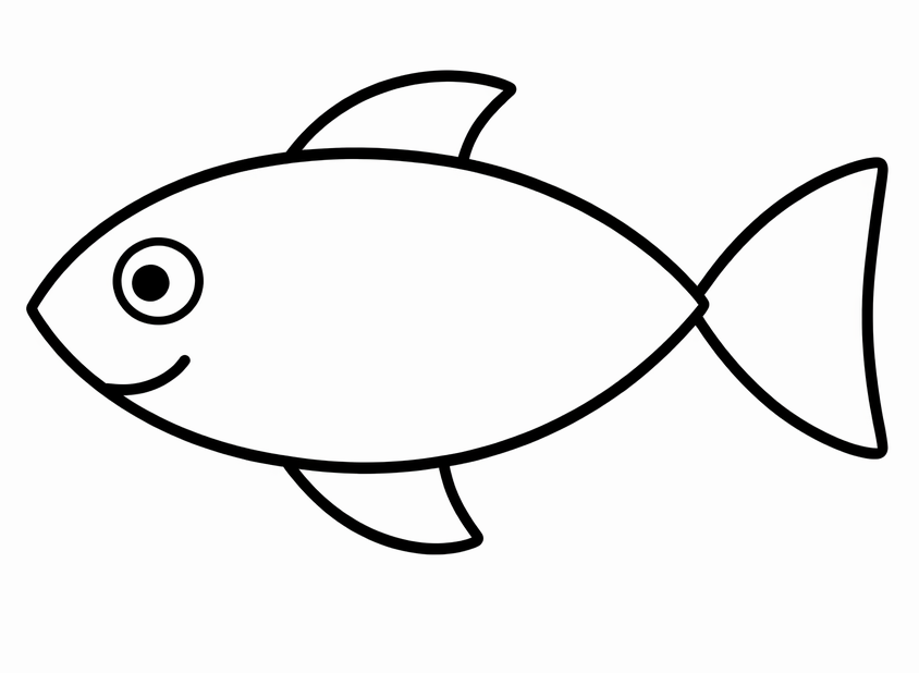 How to draw fish — step 4