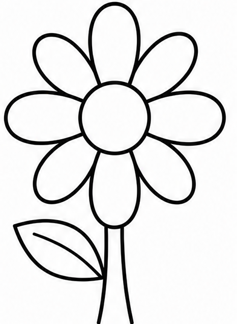 How to draw flower — step 6