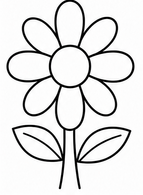 How to draw flower — step 7