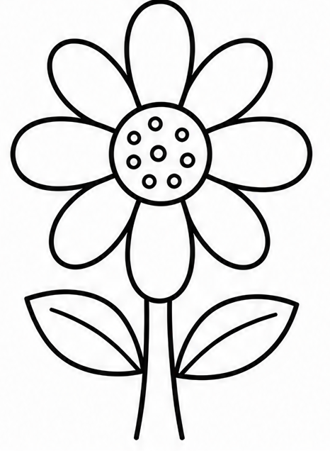 How to draw flower — step 8
