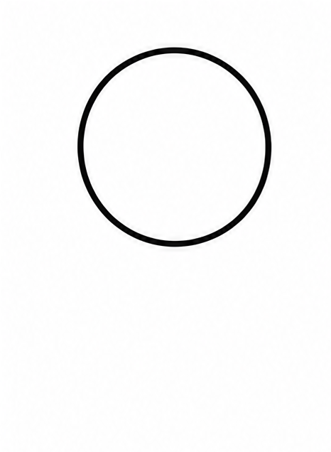 How to draw girl — step 1