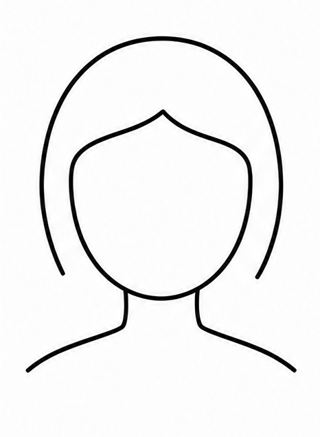 How to draw hair — step 4