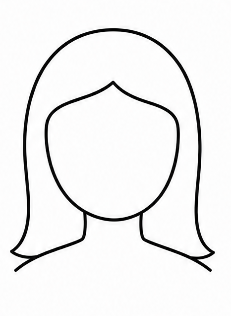 How to draw hair — step 5
