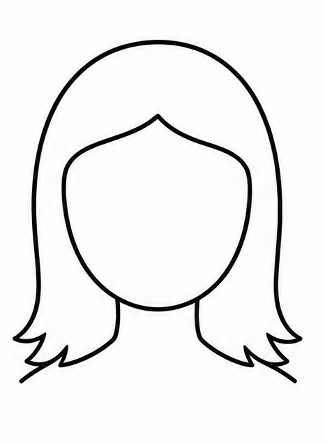 How to draw hair — step 6