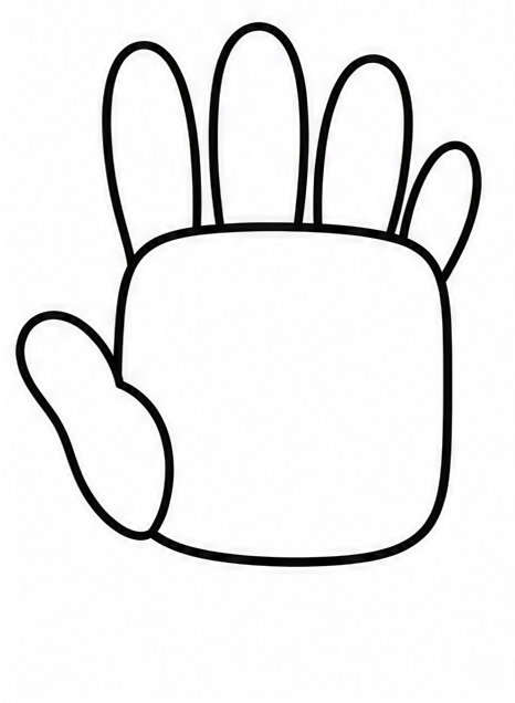 How to draw hands — step 7