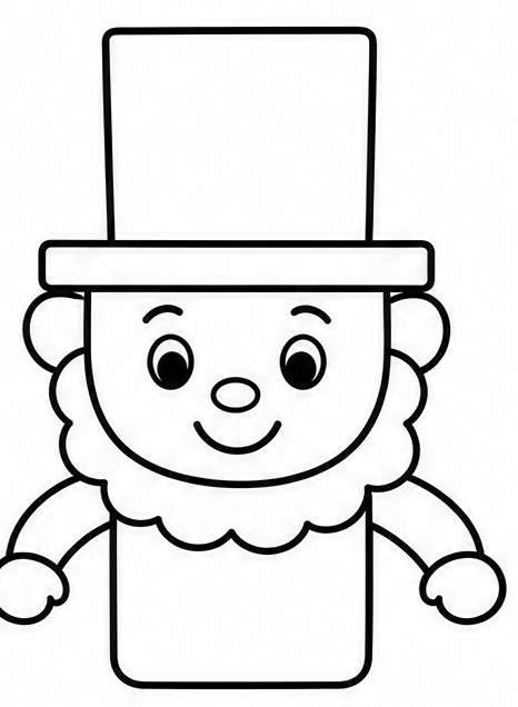 How to draw leprechaun — step 6