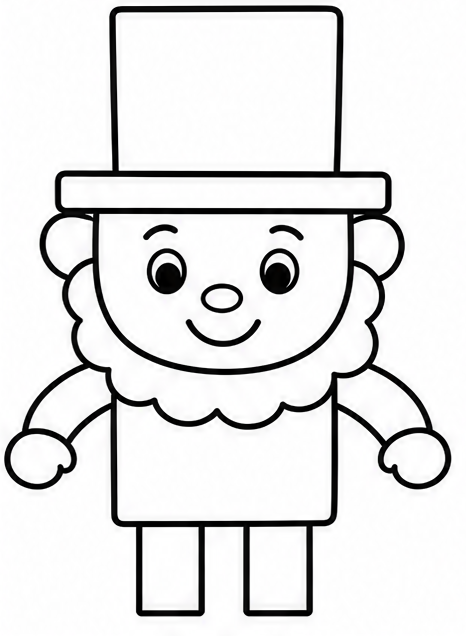 How to draw leprechaun — step 7