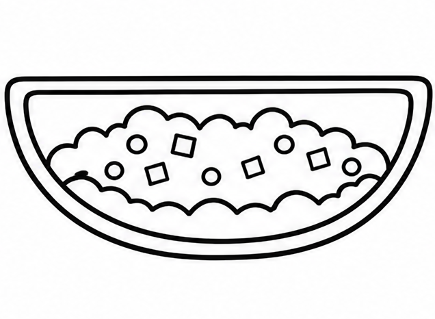 How to draw taco — step 5