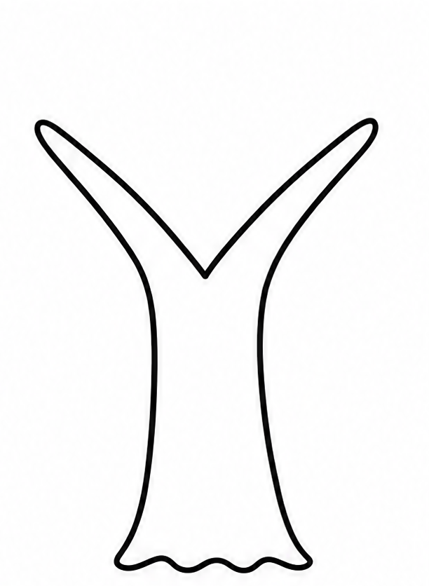 How to draw tree — step 3