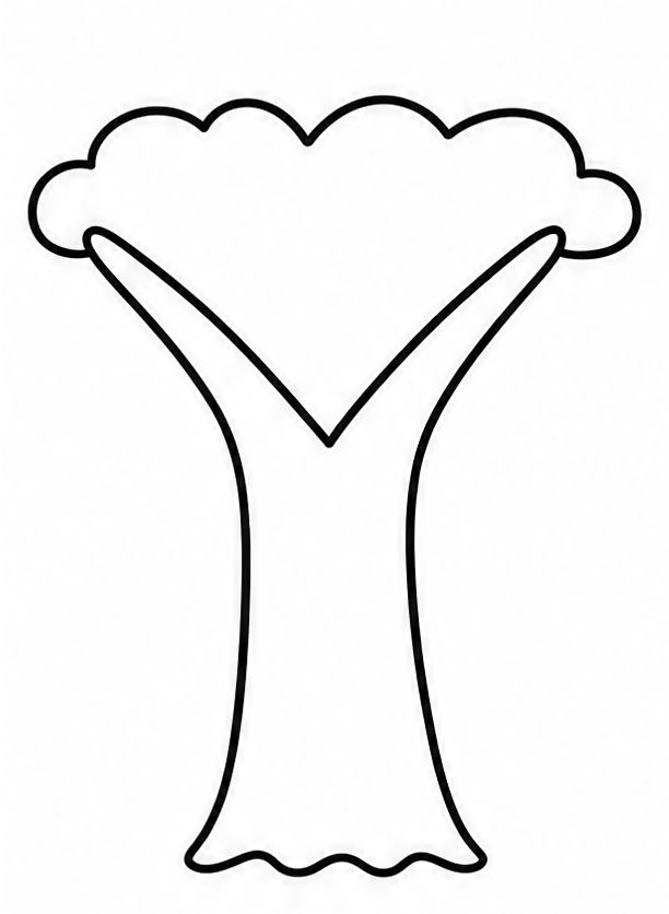 How to draw tree — step 4