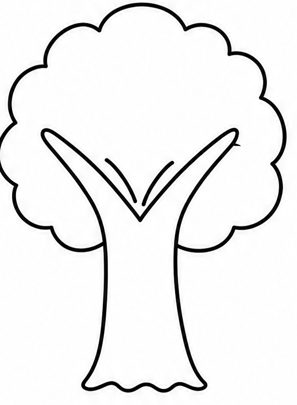 How to draw tree — step 6
