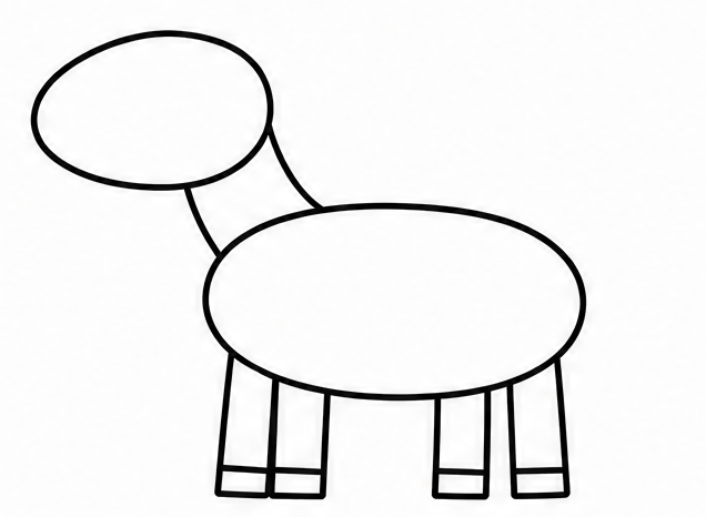 How to draw unicorn — step 5