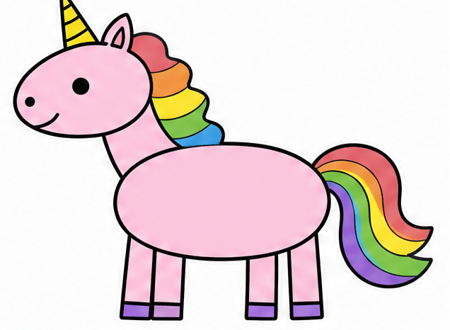 how to draw a unicorn drawing